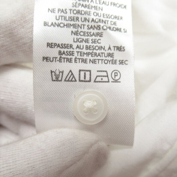 Anthropologie Maeve Embroidered Button Down Blouse White XL - Picture 11 of 13